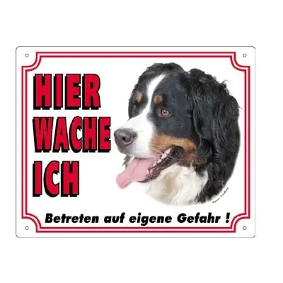 Panneau affichage pour chien Nobby Pet Berner Sennenhund