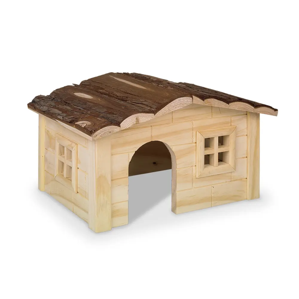 Comparer les prix de Cage pour rongeurs en bois Nobby Pet Woodland Dinki