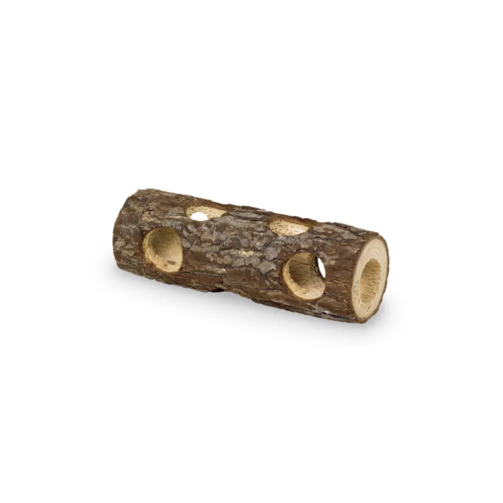 Nobby Pet Marron Wooden Rodent Tunnel Woodland