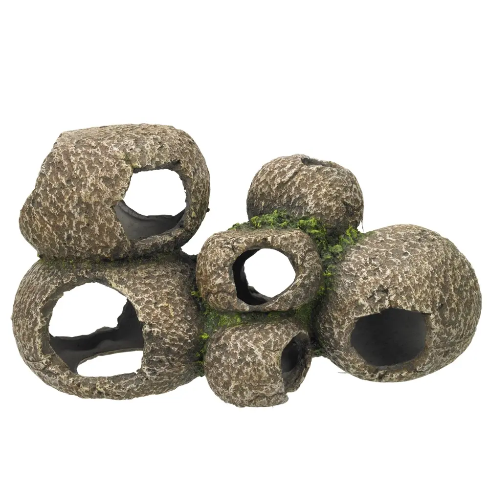 Comparer les prix de Décoration d'aquarium cachette en pierres Nobby Pet