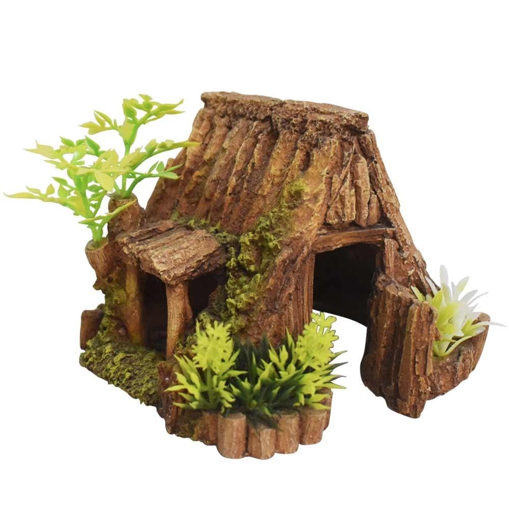 Comparer les prix de Décoration d'aquarium grotte en bois Nobby Pet