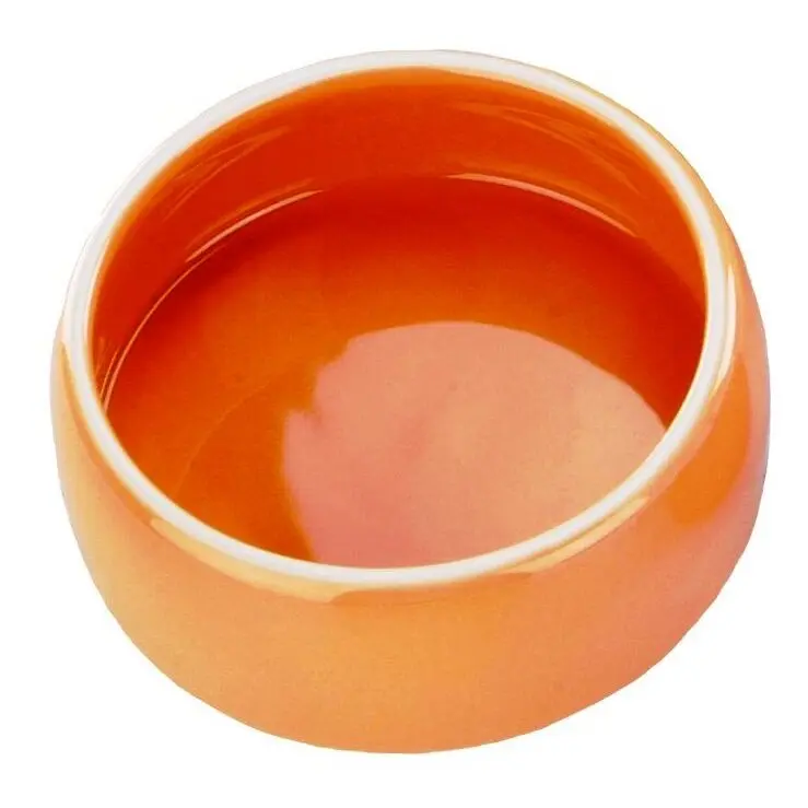 Nobby Pet Orange Ceramic Dog Bowls