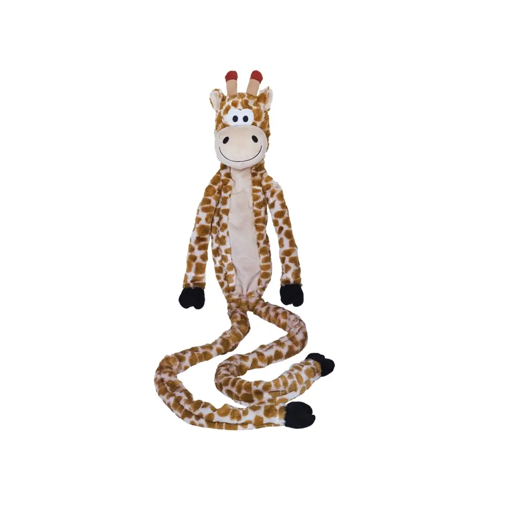 Peluche giraffa lungo per cane con corda Nobby Pet