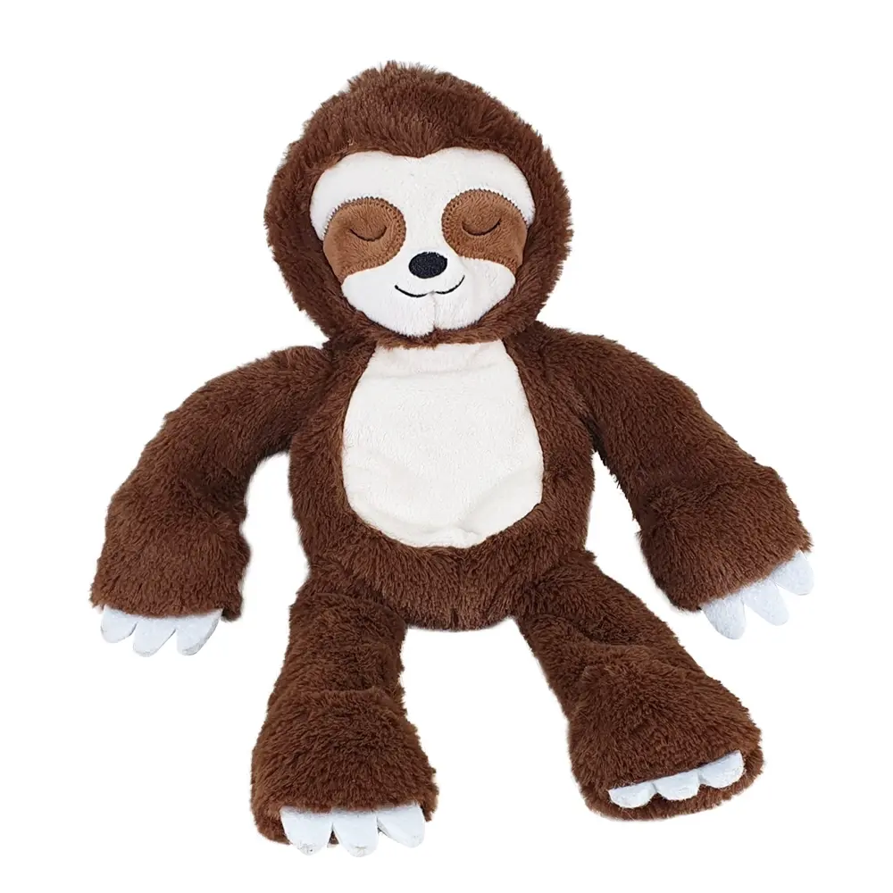 Nobby Pet Marron Lazy Dog Plush With Rope