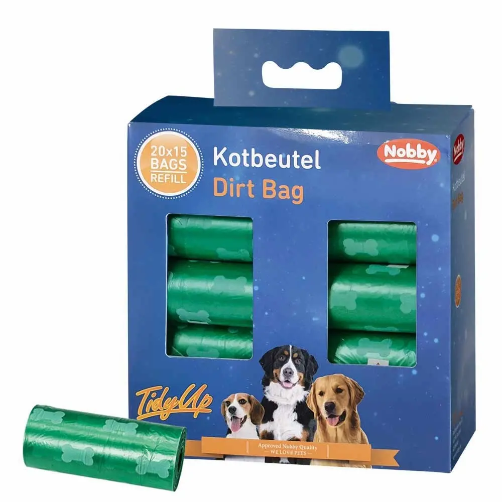 Meilleurs prix pour Sac à déjections canines imprimé os Nobby Pet TidyUp