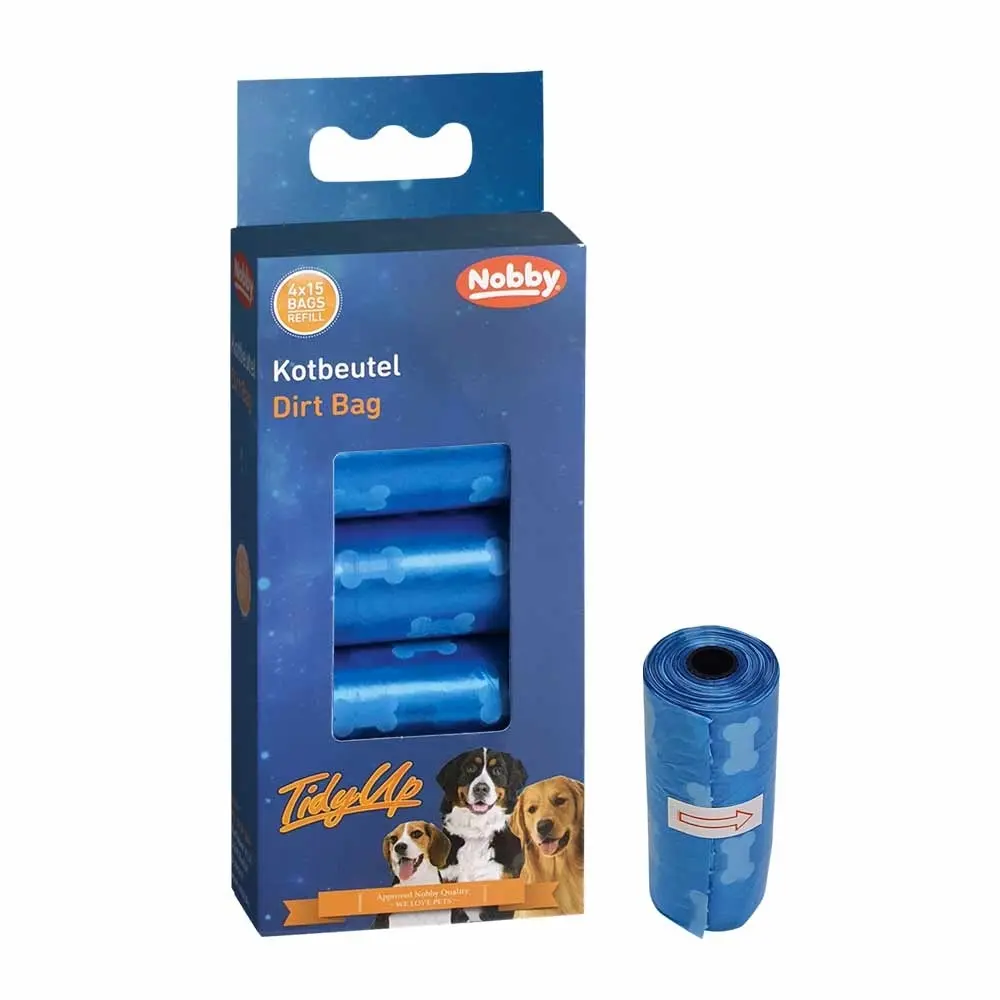 Nobby Pet Bleu Bone Print Dog Waste Bag Tidyup