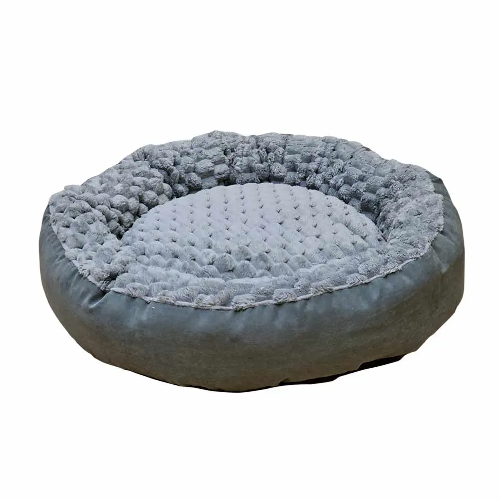 Nobby Pet Gris Donut Dog Bed Classic Diamond