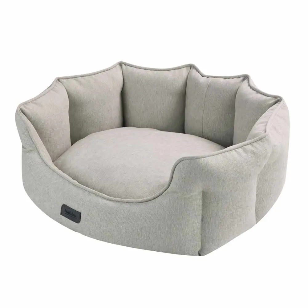 Nobby Pet Beige Oval Dog Bed Valea