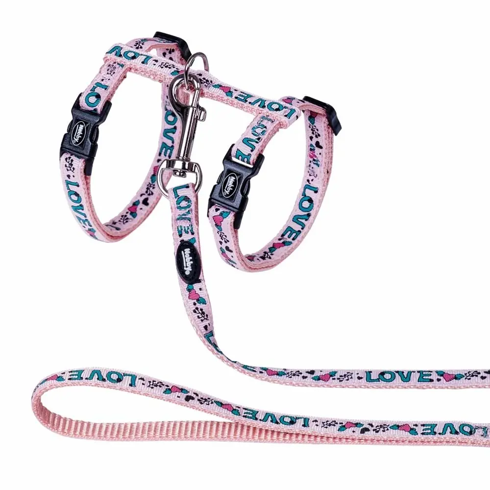 Comparer les prix de Harnais et laisse pour chat Nobby Pet Love