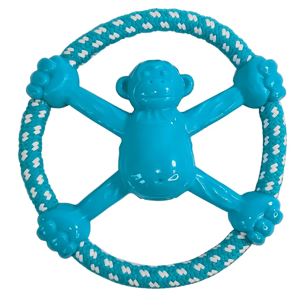 Meilleurs prix pour Singe en TPR avec corde Nobby Pet