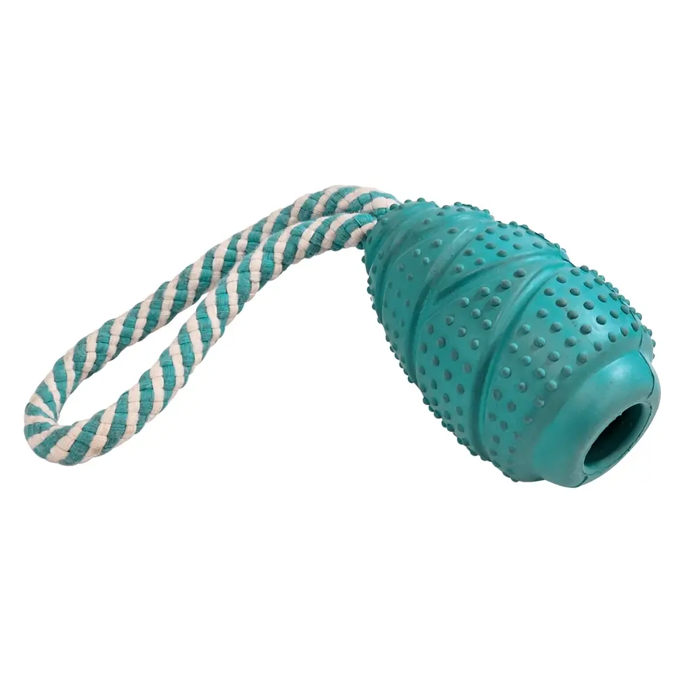 Comparer les prix de Jouet en caoutchouc pour chien avec corde Nobby Pet Jumper