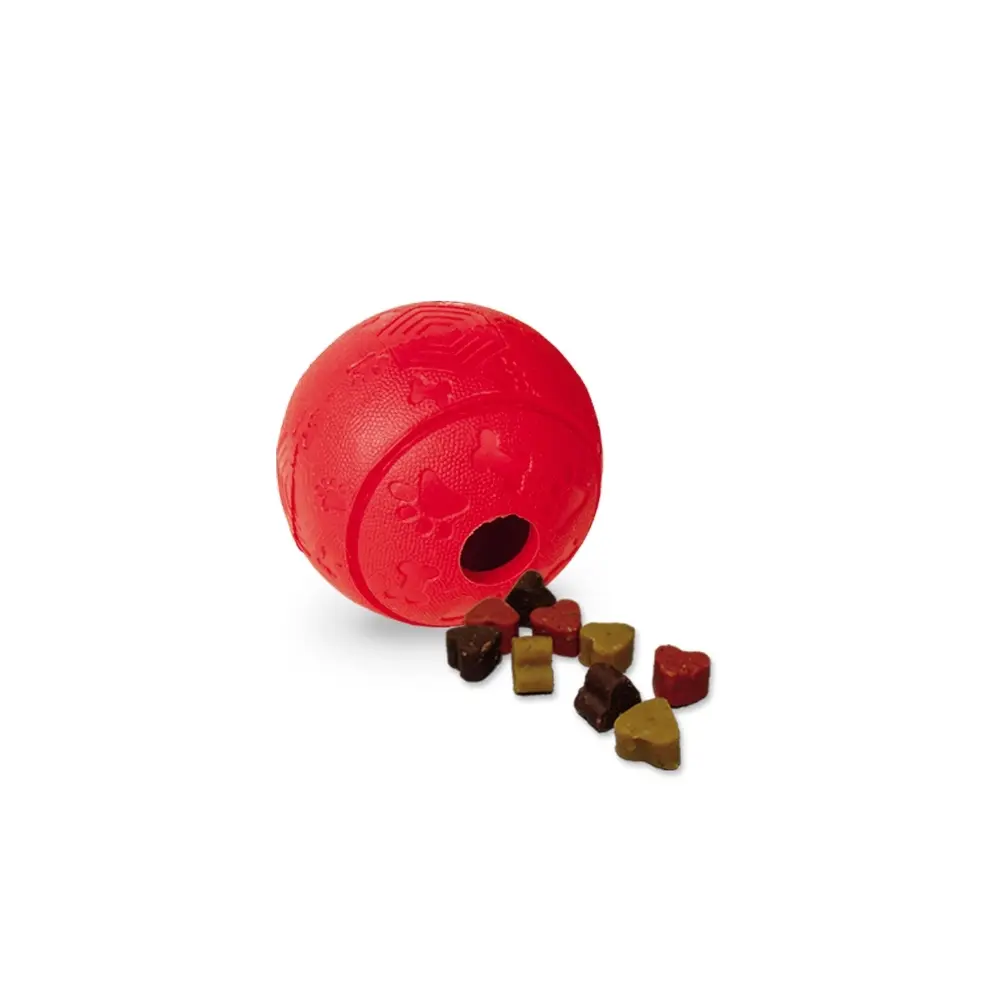 Nobby Pet Rouge Rubber Snack Ball For Dogs