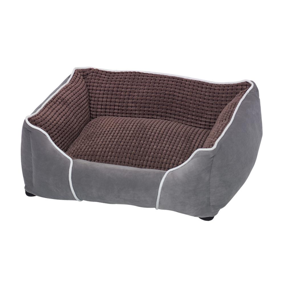 Comparer les prix de Lit confort carré classic pour chien Nobby Pet Colco