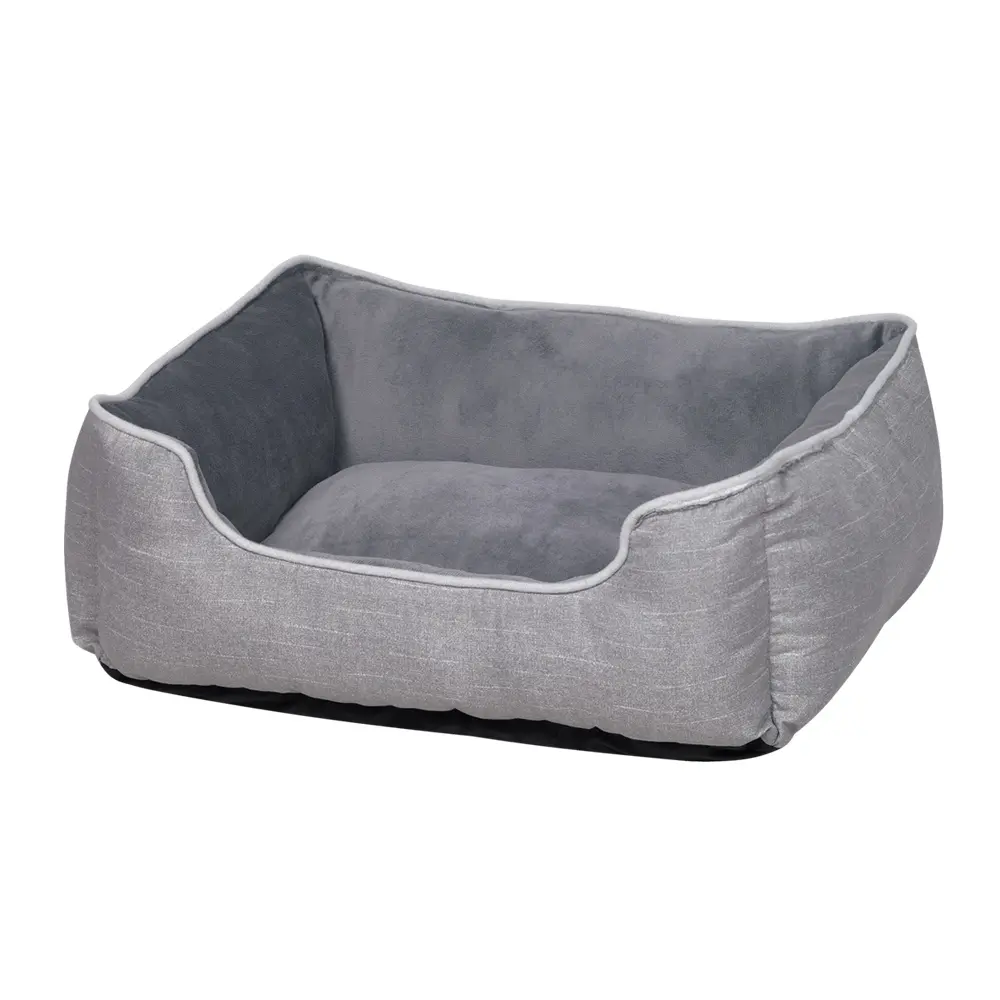 Comparer les prix de Lit confort carré classic pour chien Nobby Pet Purna