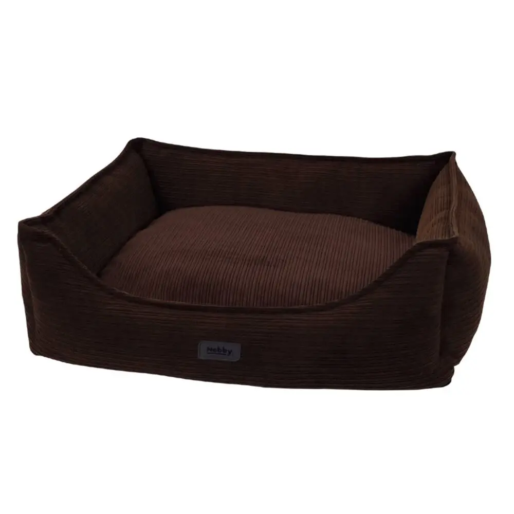 Comparer les prix de Lit confort carré pour chien Nobby Pet Kamba