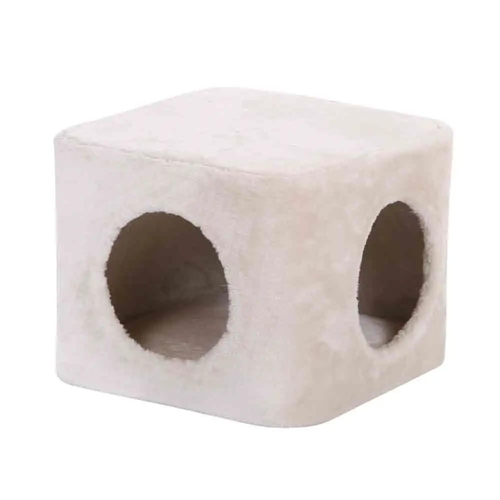 Nobby Pet Beige Rectangular Cat Tree House De Luxe
