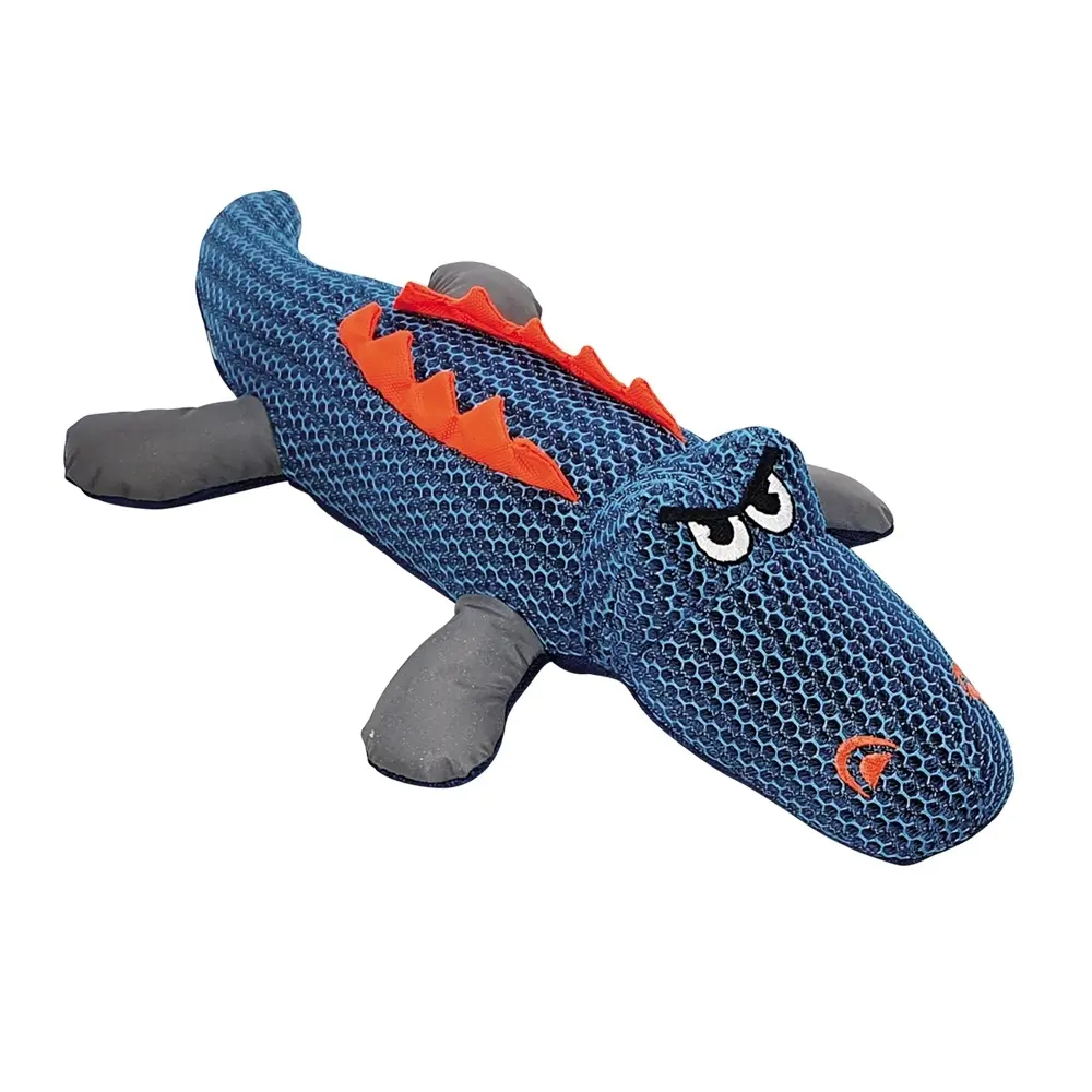 Comparer les prix de Peluches crocodile en tissu mesh pour chien Nobby Pet