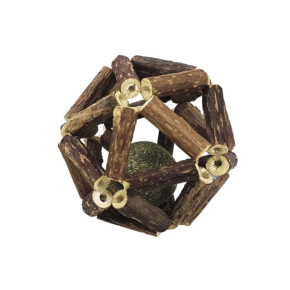 Nobby Pet Marron Matatabi And Catnip Cat Ball