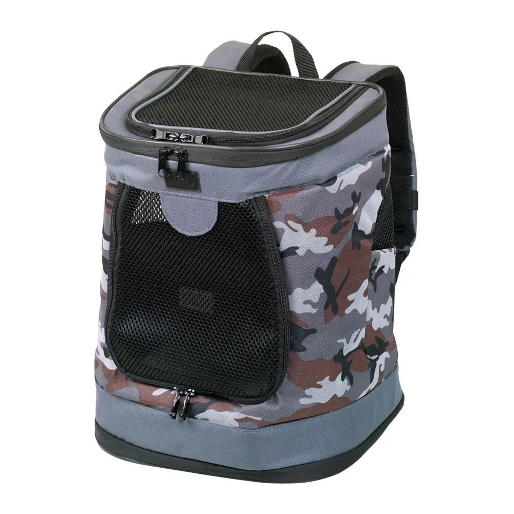 Nobby Pet Gris Dog Carrier Backpack Plata