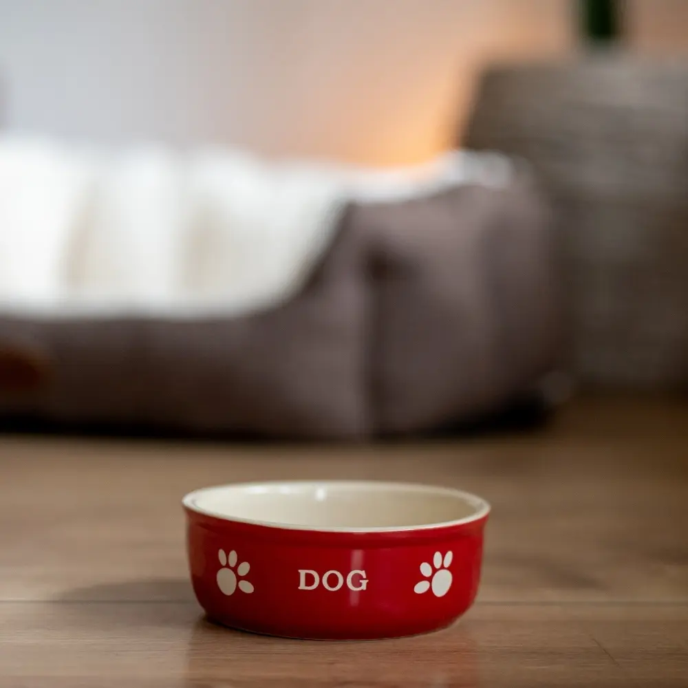 Nobby Pet Rouge Ceramic Dog Bowl Dog