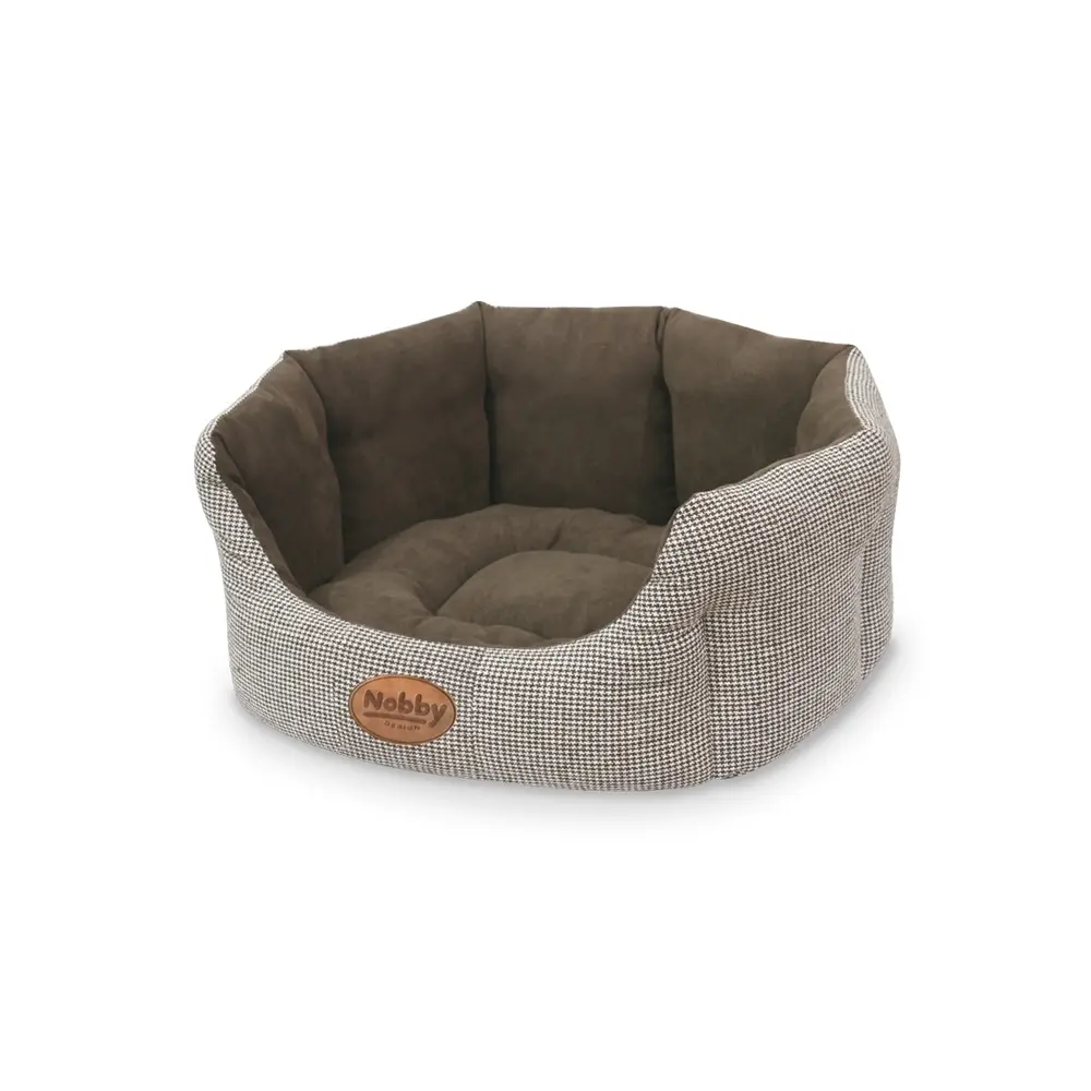 Nobby Pet Marron Oval Comfort Dog Bed Josi