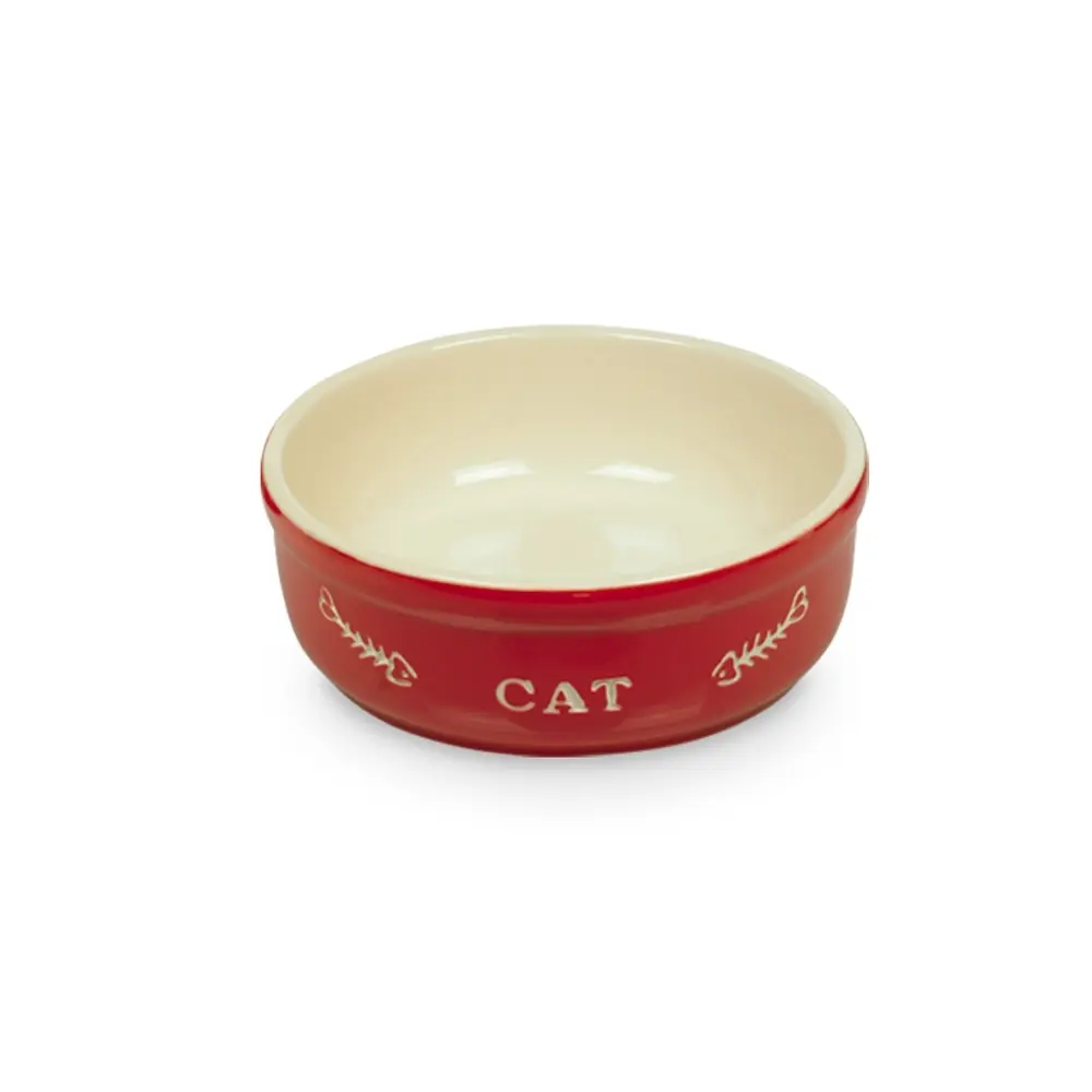 Nobby Pet Rouge Ceramic Cat Dish Cat