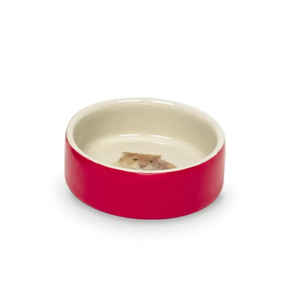 Nobby Pet Rouge Ceramic Hamster Bowl