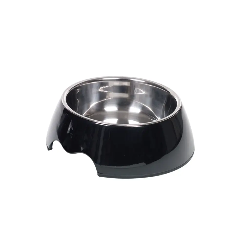 Nobby Pet Noir Melamine Dog Bowl Nobly
