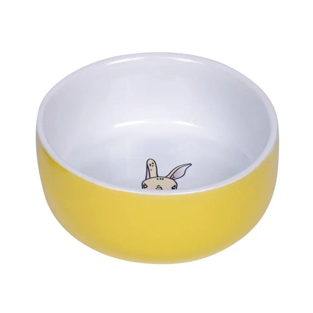 Nobby Pet Jaune Feeder For Rodents Rabbit