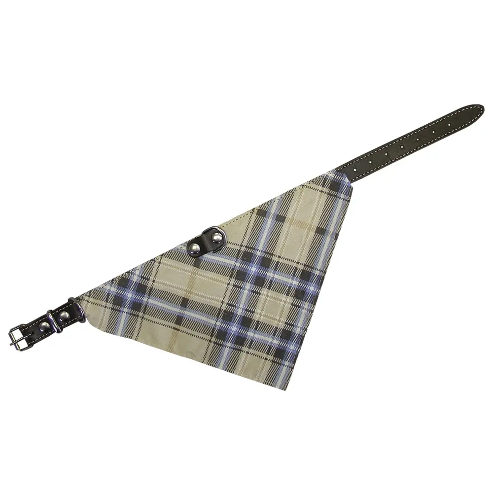 Nobby Pet Marron Dog Collar With Bandana