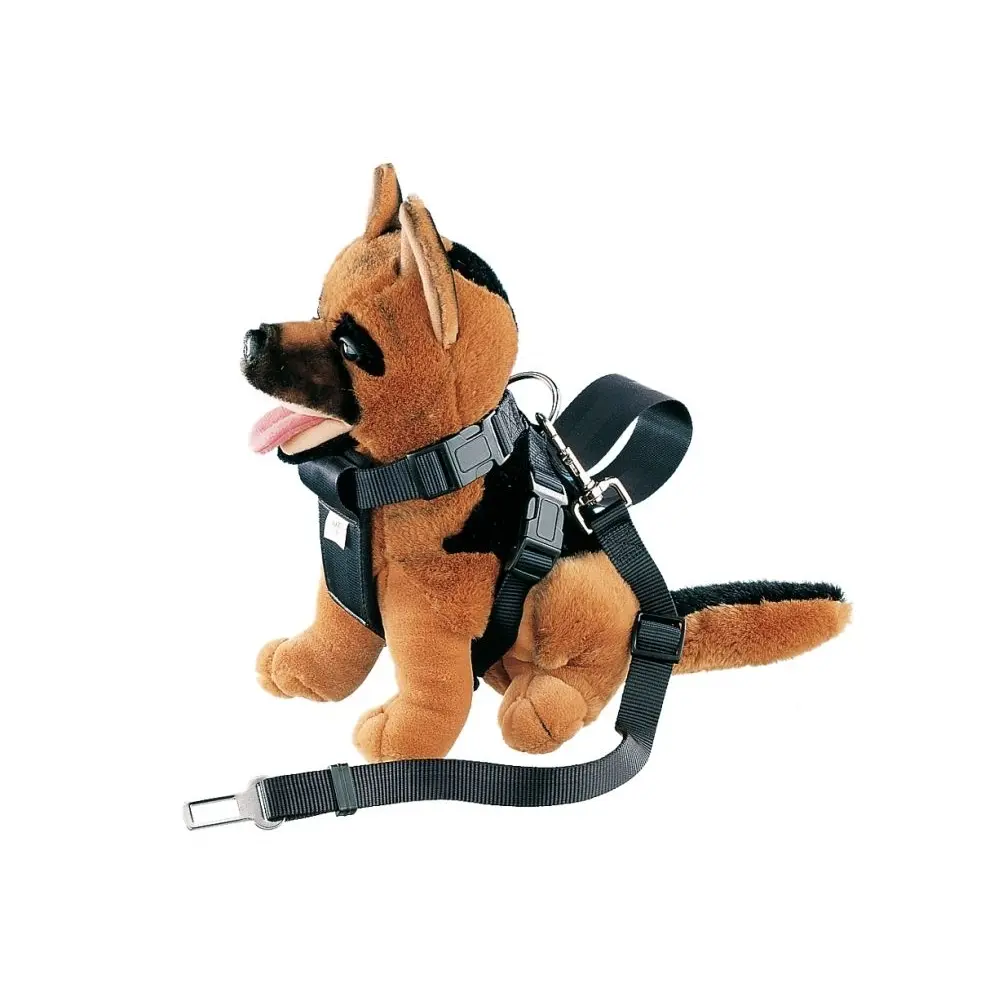 Nobby Pet Noir Dog Harness With Safety Belt Included