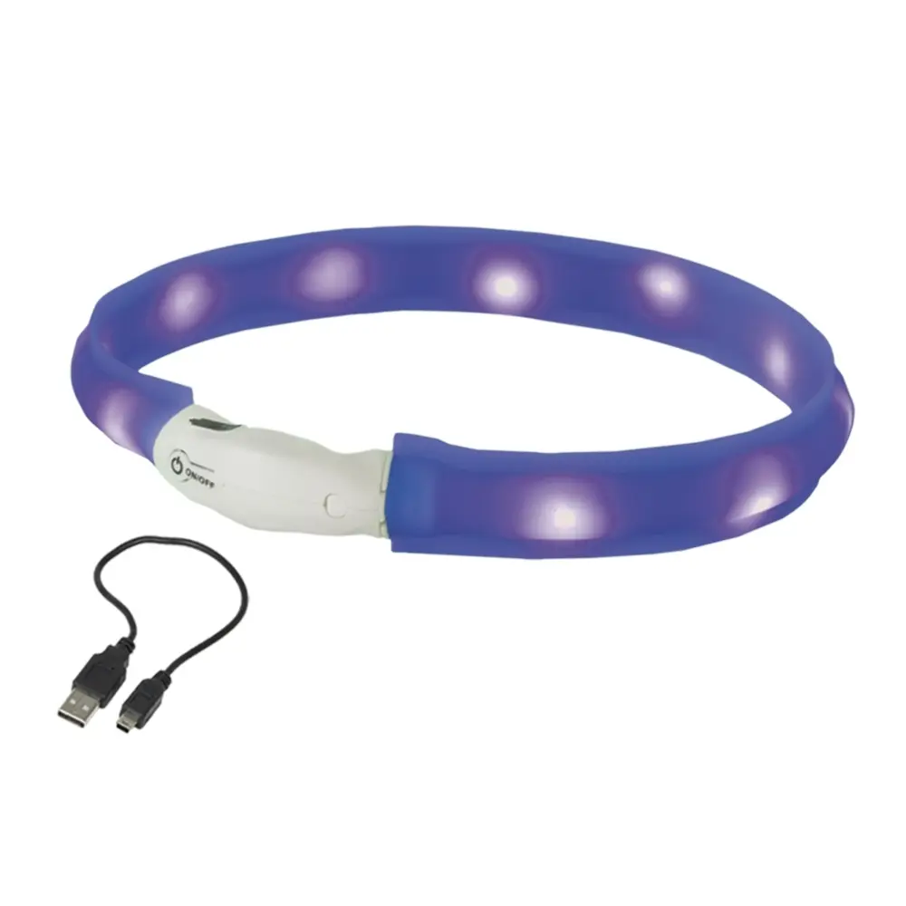Comparer les prix de Colliers pour chien lumineux à LED large Nobby Pet Visible