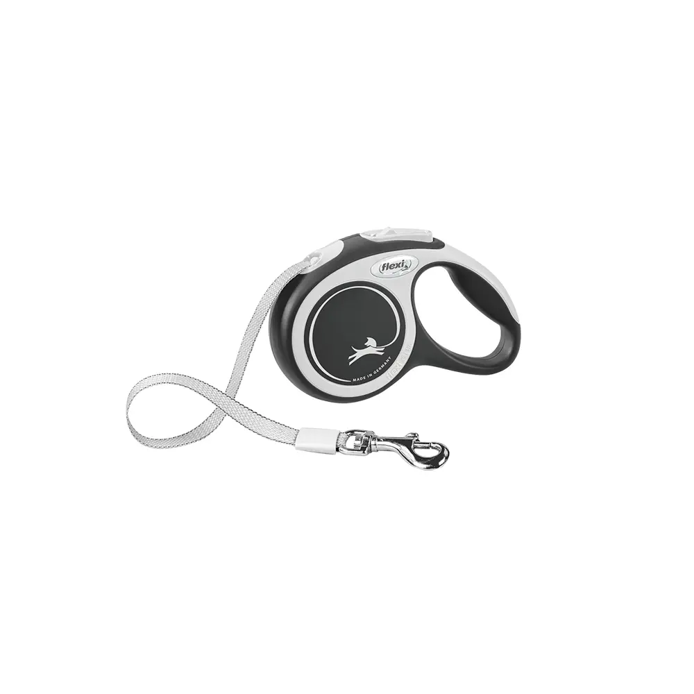 Nobby Pet Noir Hundeleine Aus Gurtband Flexi New Comfort