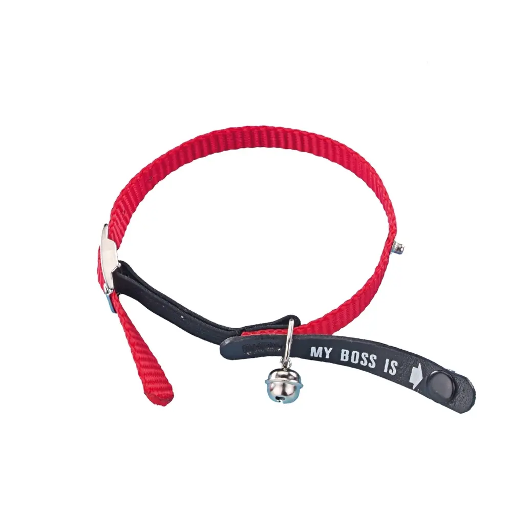 Nobby Pet Rouge Cat Collars My Boss Is