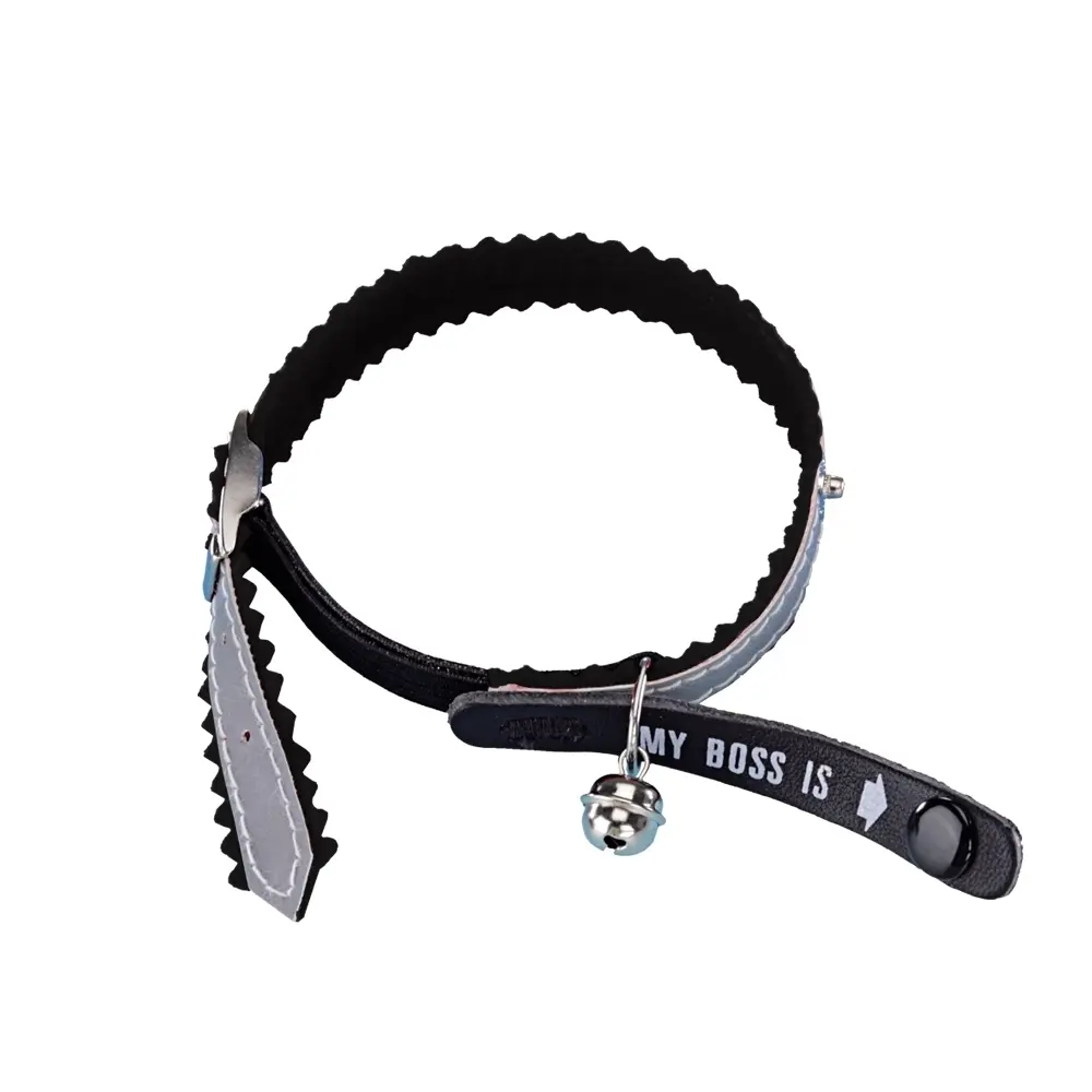 Nobby Pet Noir Cat Collars My Boss Is