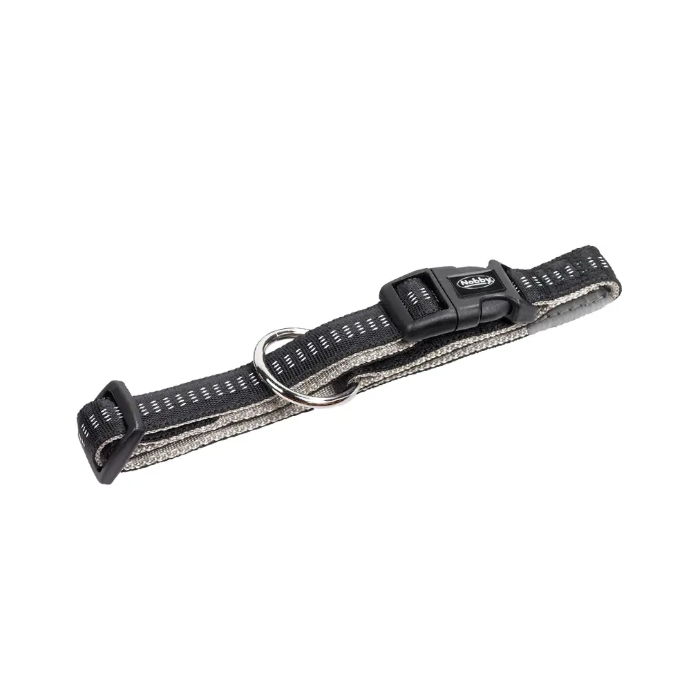 Nobby Pet Noir Dog Collar Soft Grip
