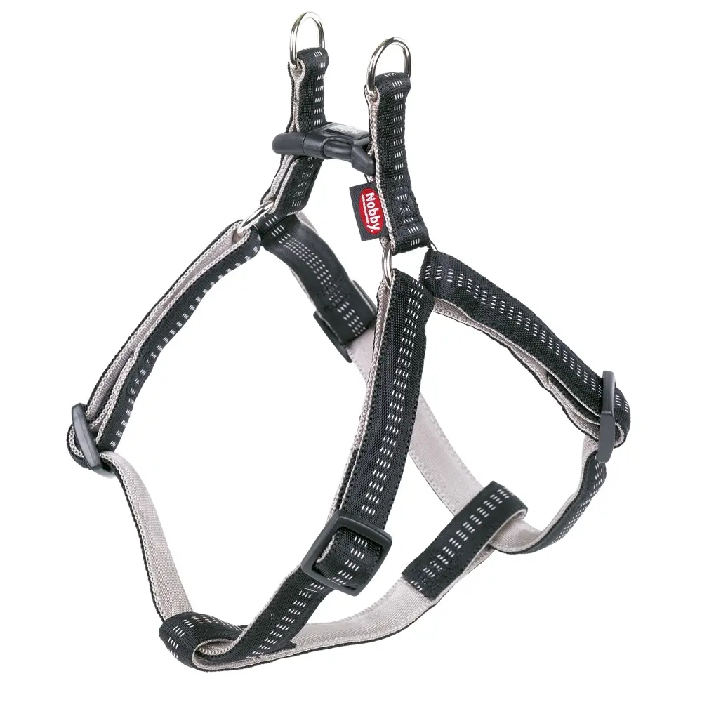 Nobby Pet Noir Dog Harness Soft Grip