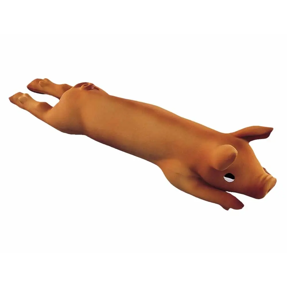 Nobby Pet Marron Piggy Latex Dog Toy