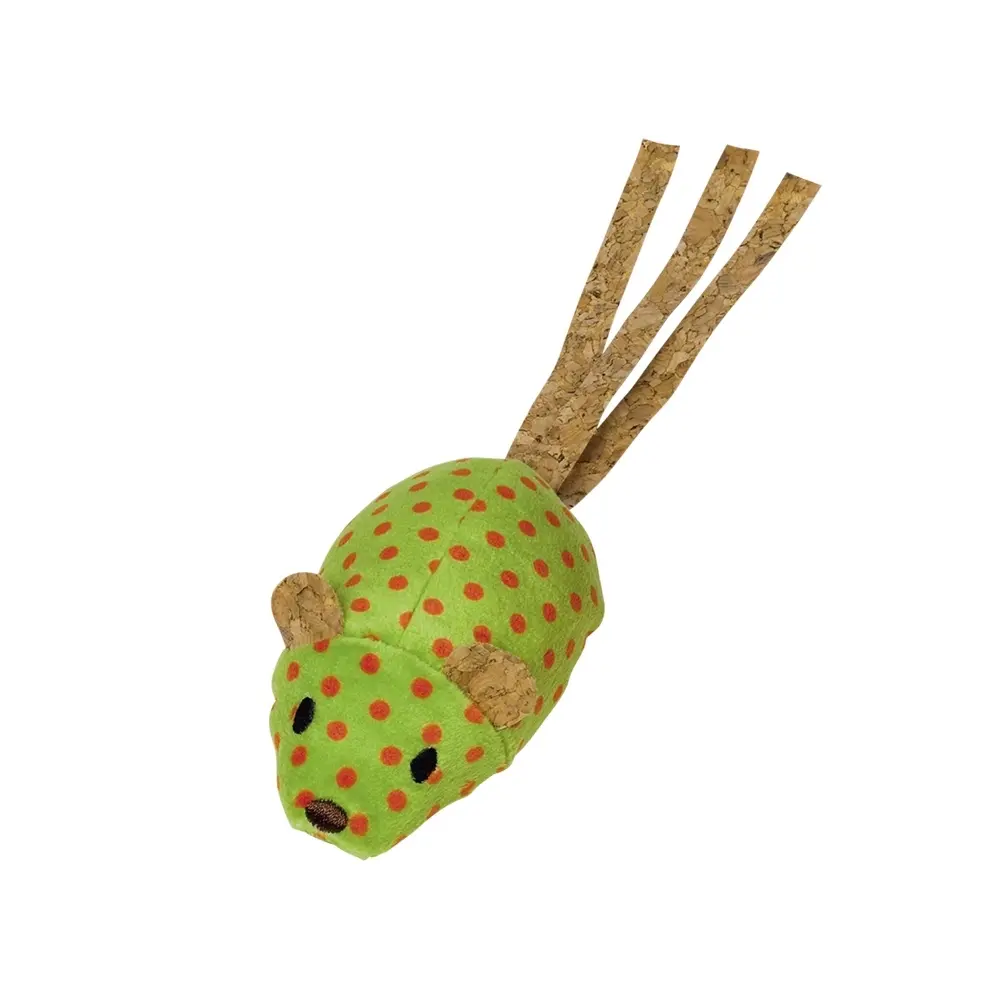 Nobby Pet Vert Cuddly Toy For Cat Mouse With Catnip