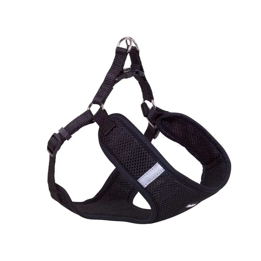 Nobby Pet Noir Dog Harness Mesh Reflect