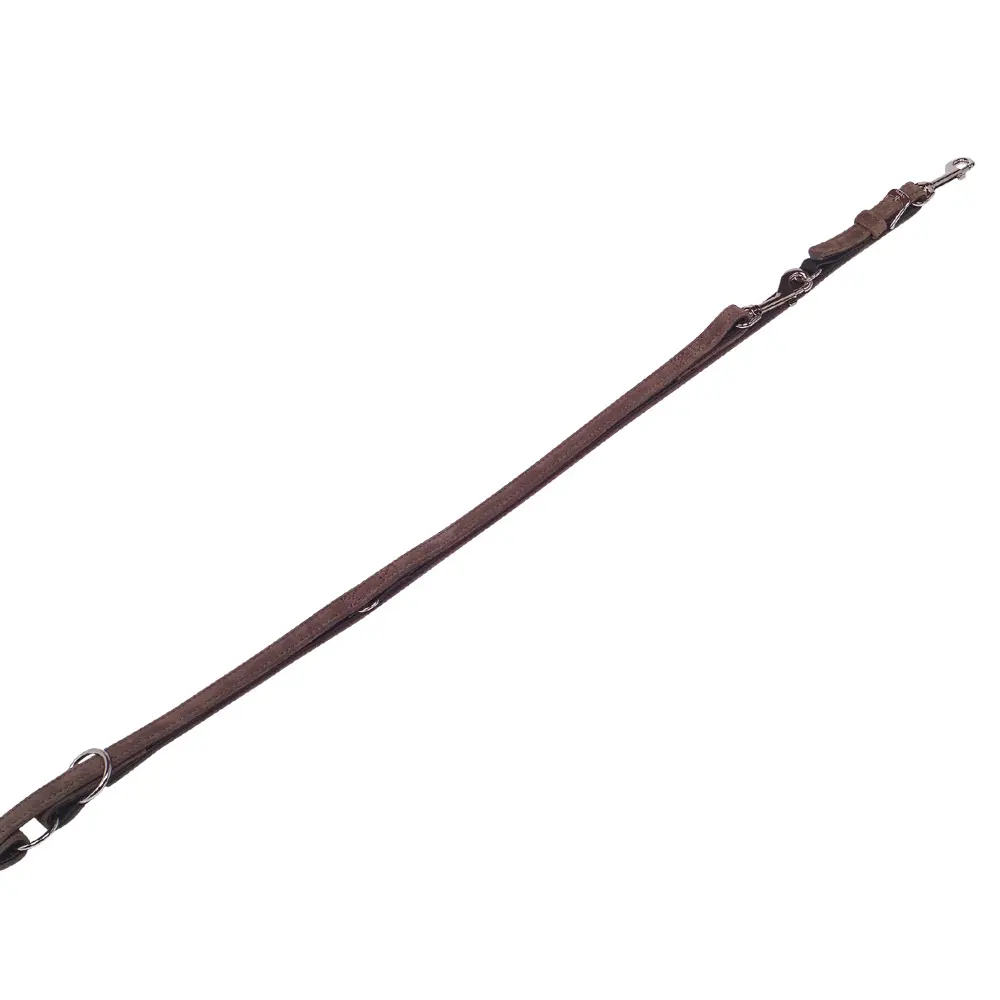 Nobby Pet Marron Educational Dog Leash Velours