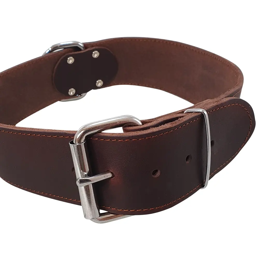Nobby Pet Marron Extra Large Dog Collar Tabil
