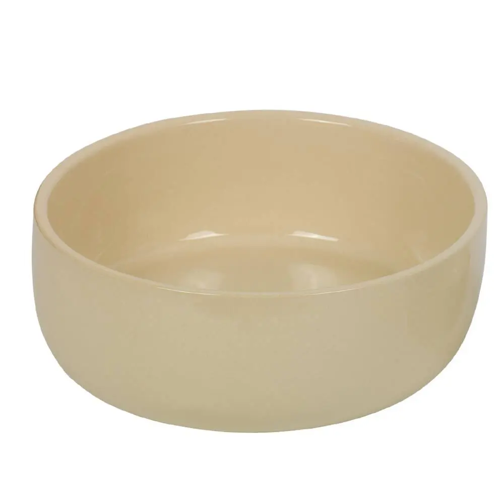 Nobby Pet Beige Ceramic Dog Bowl Kaunis