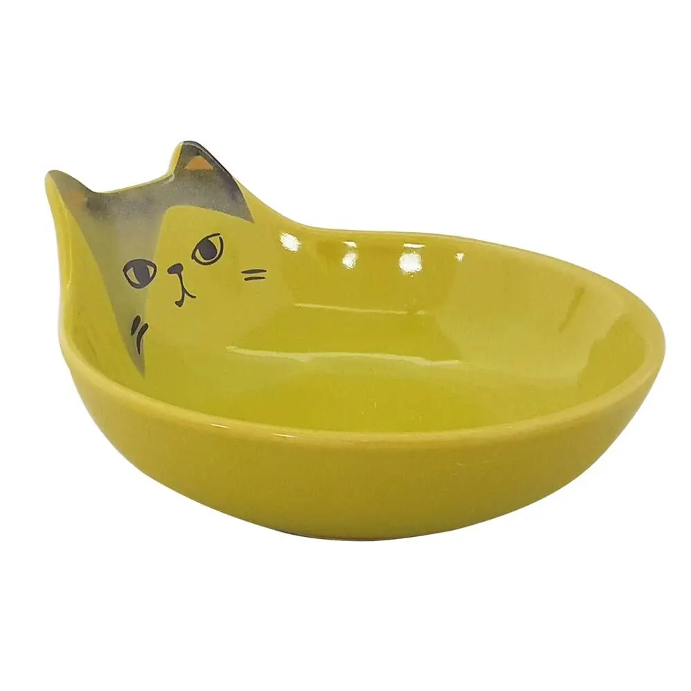 Nobby Pet Vert Ceramic Cat Bowl Kato