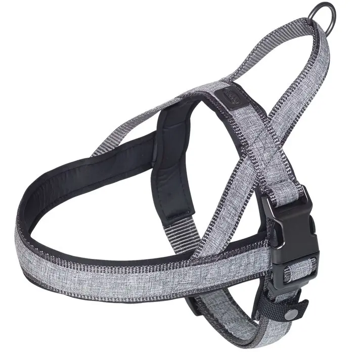 Nobby Pet Gris Norwegian Harness For Dogs Linen Deluxe