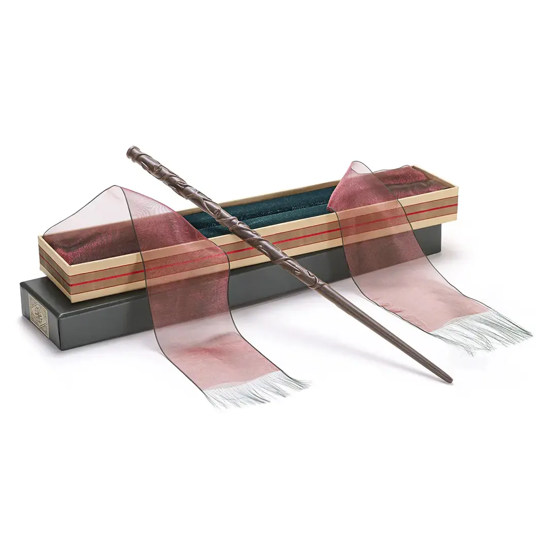 0812370010042 - Hermine´s Zauberstab in Ollivander´s Box Dekoartikel braun