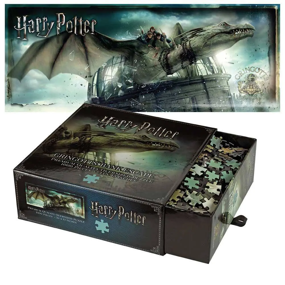 0849421004484 - Puzzle mit 1000 Teilen Harry Potter Gringotts Bank Escape
