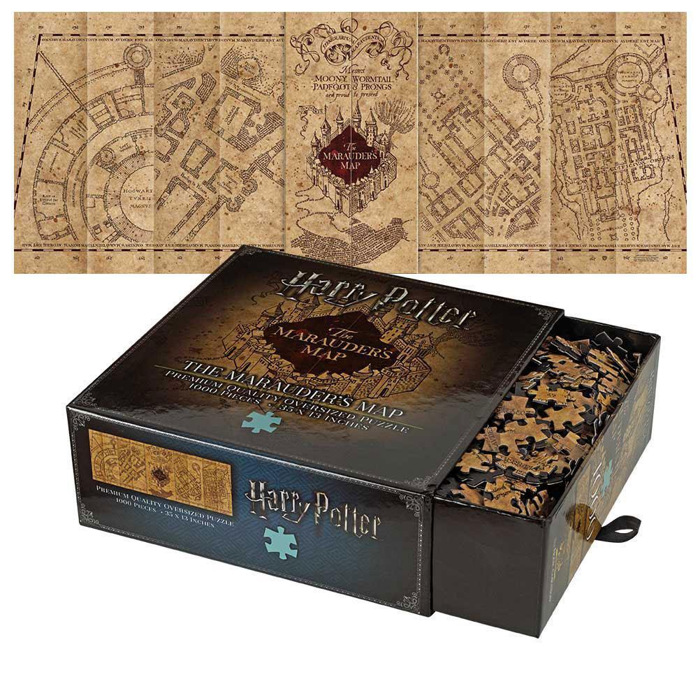 0849421004491 - Puzzle mit 1000 Teilen Harry Potter The Marauders Map Cover
