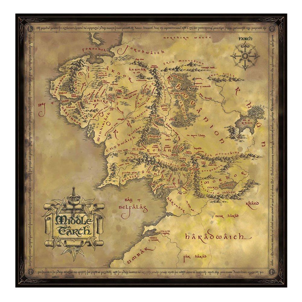 0849421009137 - Puzzle mit 1000 Teilen Le Seigneur des Anneaux - Middle Earth