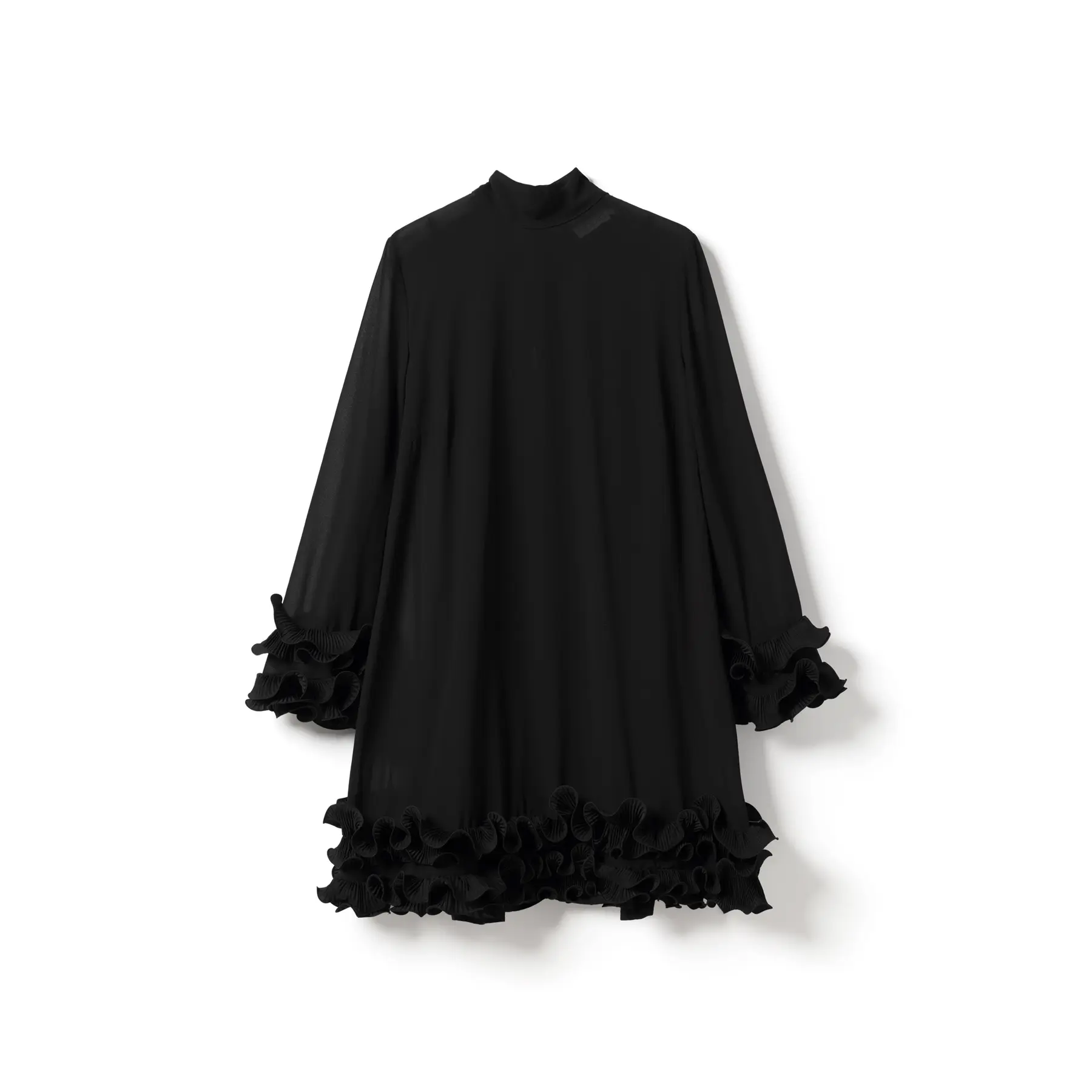 Robe corta a volantini donna  Latania